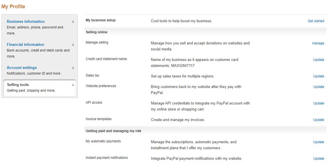 How to Get Your PayPal API Username, Password, and Signature 3 Get Your PayPal API Username, Password, and Signature
