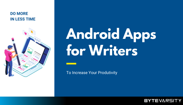 best android apps for writers