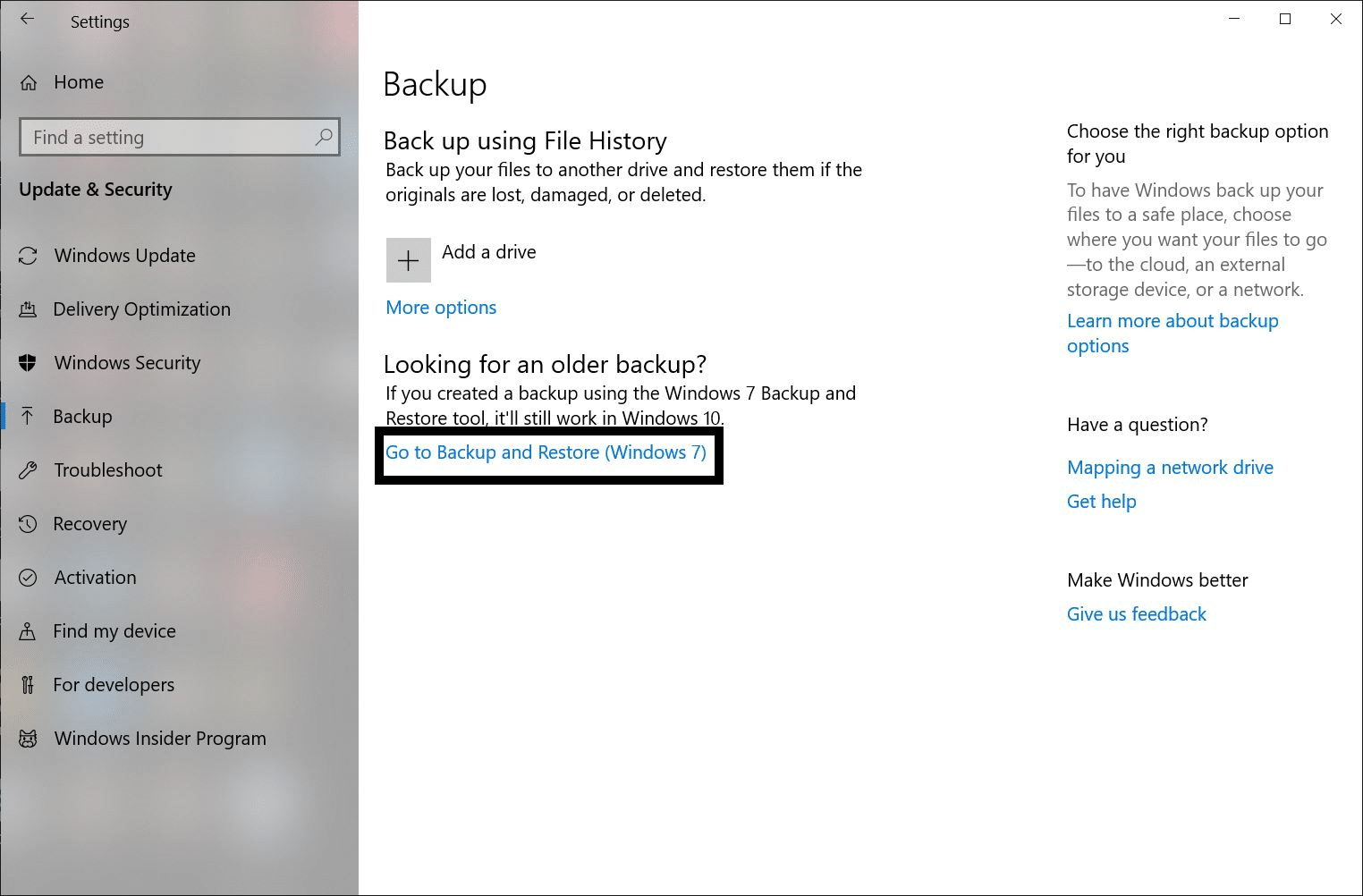 3 Methods To Backup Windows 10 Computer 7 Backup & Restore Windows 7 data using Inbuilt backup method