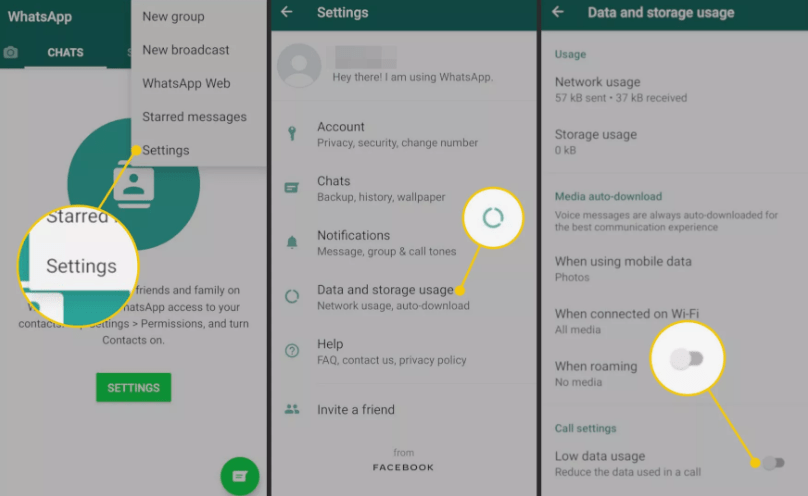 How to Save Mobile Data on Android: in 3 Ways 10 whatsapp