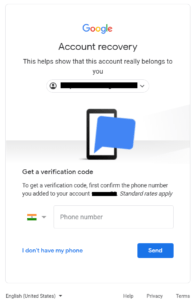 Can't Remember Gmail Password? 3 Tools to Recover 7 recovery with mobile number gmail