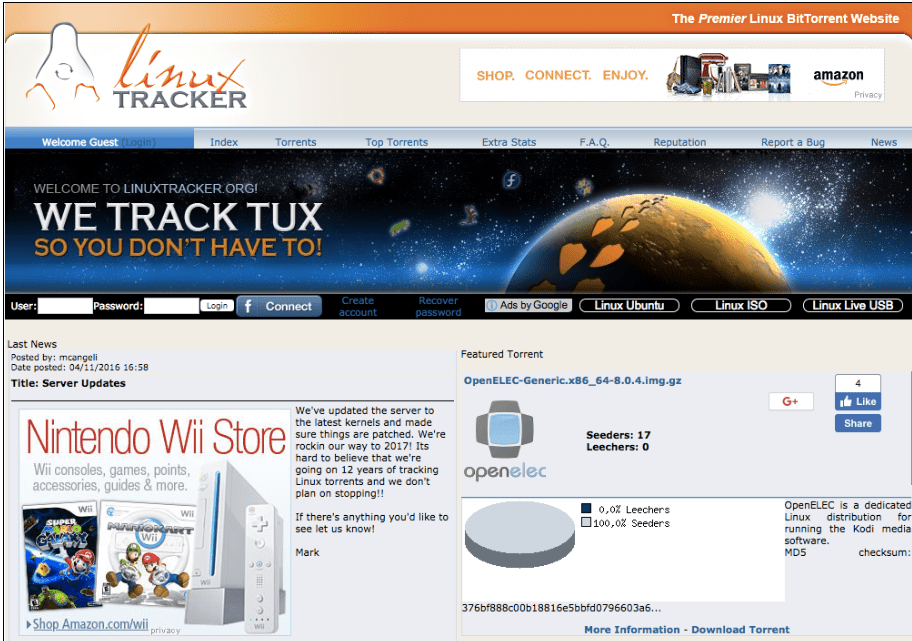 12 Best Public Domain Torrents: Legal Way of Downloading Free 14 Linux tracker torrents to download Linux resources free