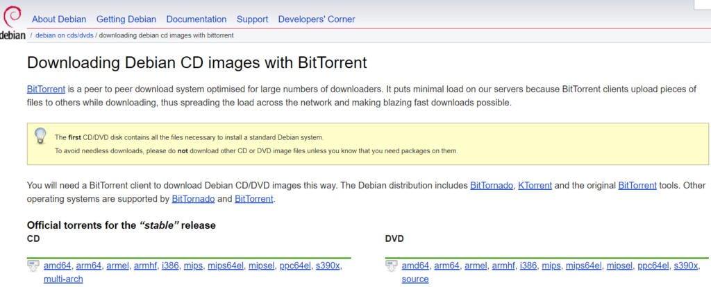 12 Best Public Domain Torrents: Legal Way of Downloading Free 15 Debian public domain torrents for Debian resources