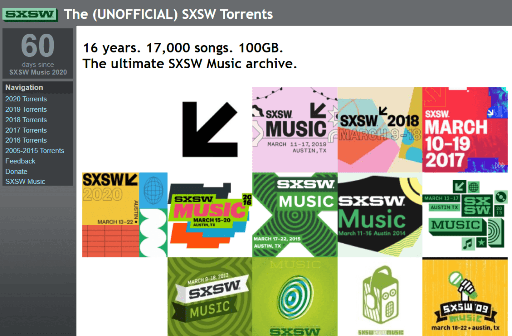 12 Best Public Domain Torrents: Legal Way of Downloading Free 10 Public domain torrents SXSW to download songs
