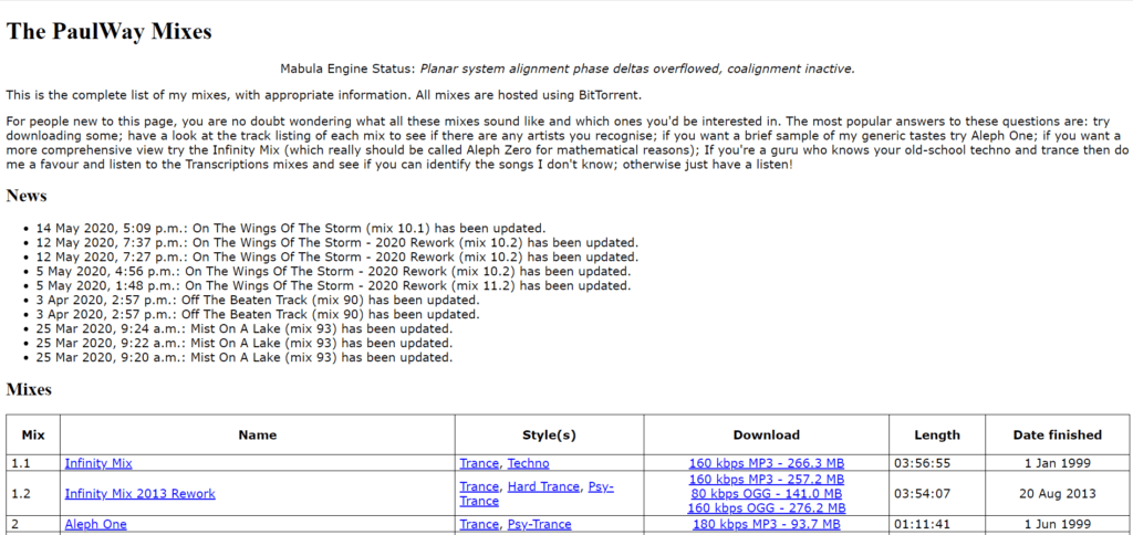12 Best Public Domain Torrents: Legal Way of Downloading Free 11 Paulway mixes for downloading PaulWay mixes