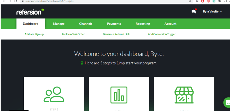 Refersion lets you easily track any digital sales made by your affiliate