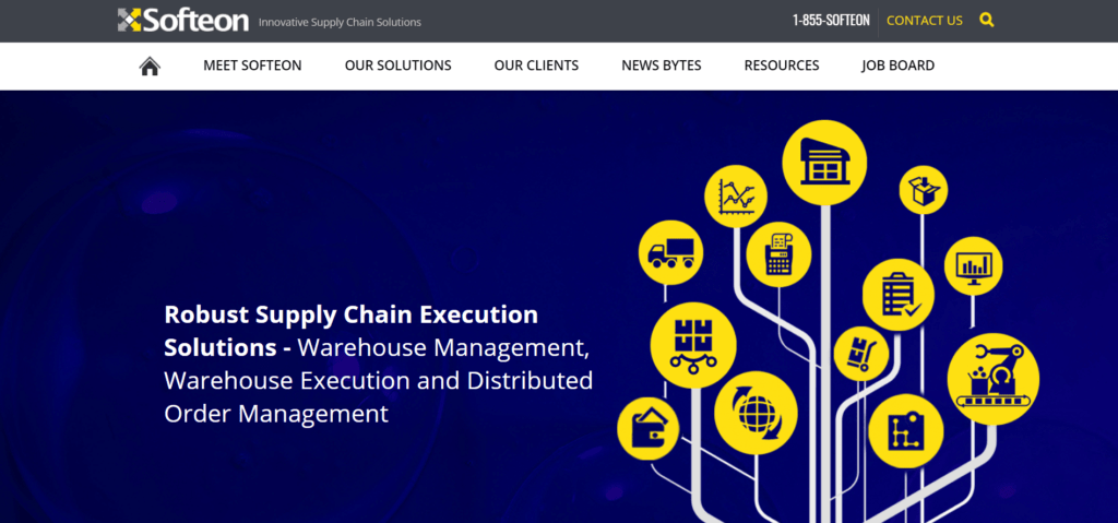 7 Best Warehouse Management Software in 2023 5 Softeon- Warehouse Management, Warehouse Execution and Distributed Order Management