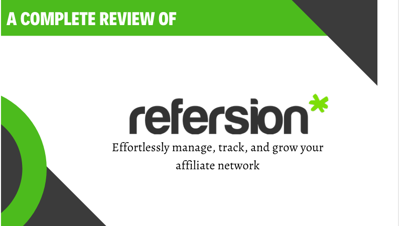 Refersion Review