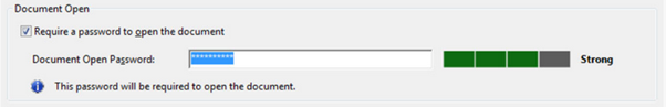 Password for the document - Adobe Acrobat Reader