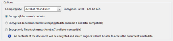 Compatibility menu