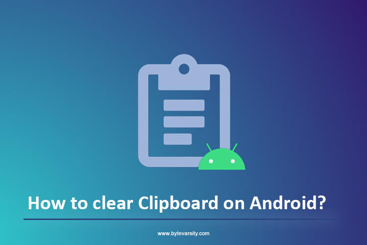 How to clear Clipboard on Android