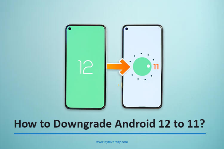 How to Downgrade Android 12 to 11