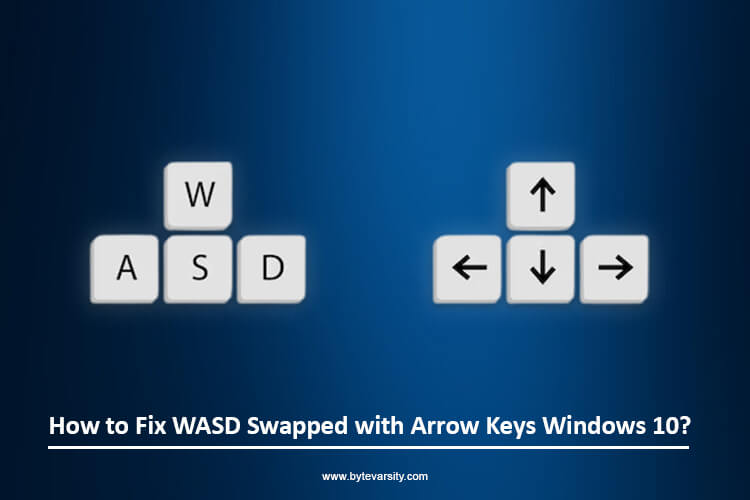 How to Fix WASD Swapped with Arrow Keys Windows 10