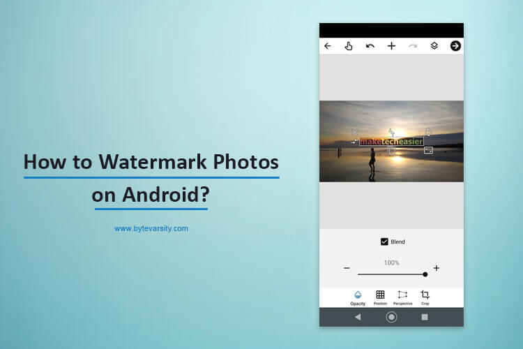 How to Watermark Photos on Android