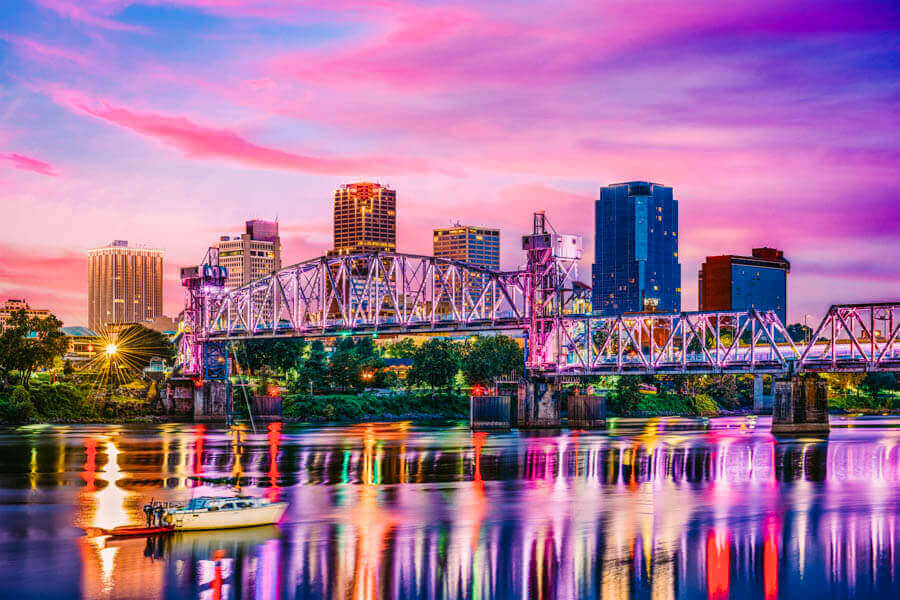 What is a Famous Event in Arkansas?