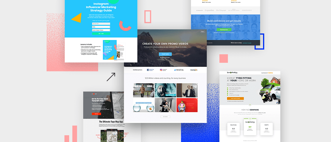 landing page