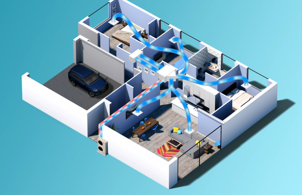 Reverse Cycle Ducted Aircon Installation