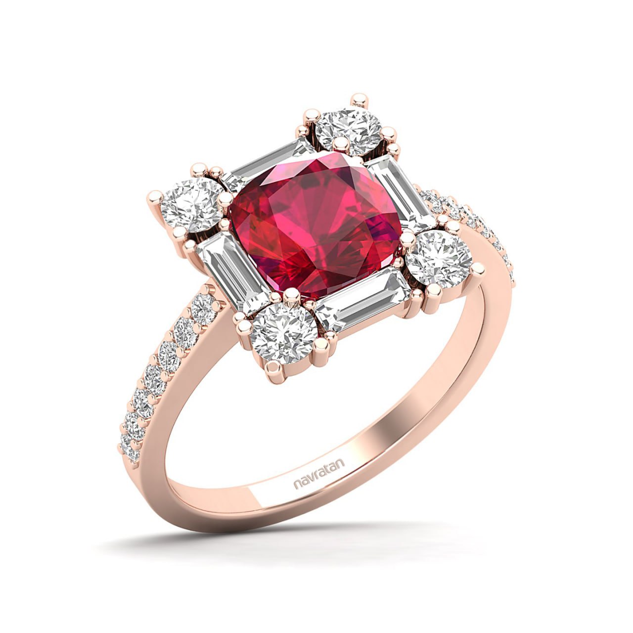 Real Ruby Ring