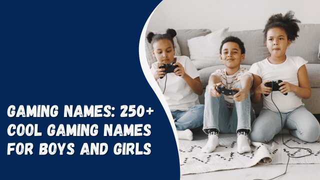 Gaming names: 250+ cool gaming names for boys and girls