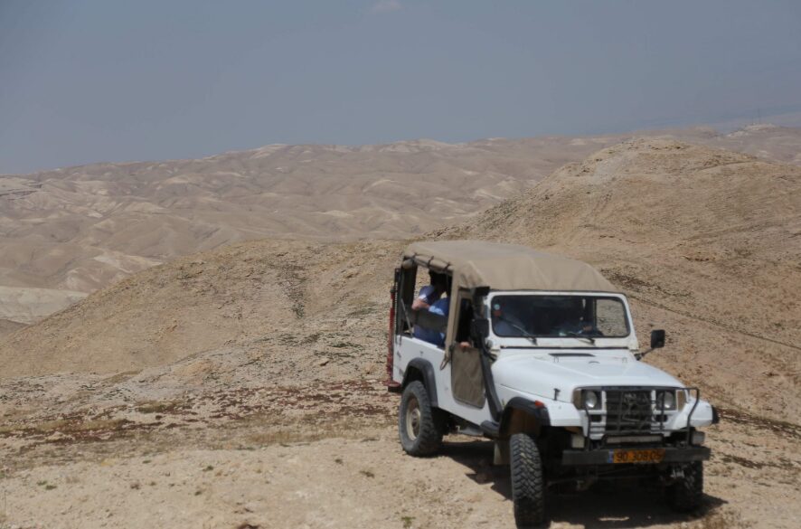 Jeeping in Israe