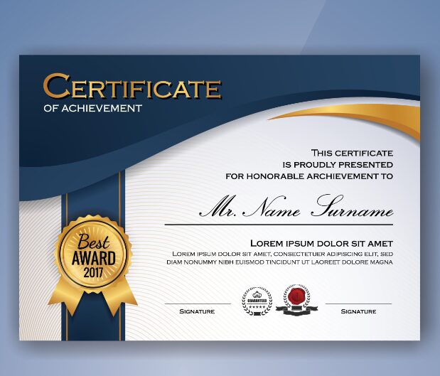 Certification
