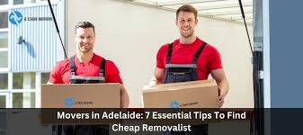 Finding Affordable Removalists in Adelaide