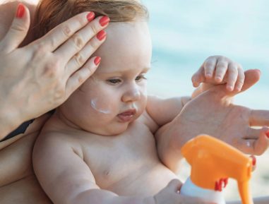 Baby's Skin in Hot Weather