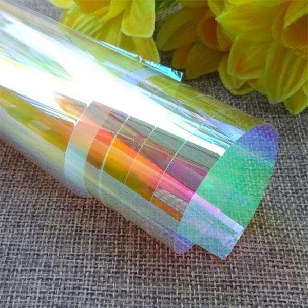 Dichroic Film Vinyl: Color-Changing Graphic Material that Responds to Light 2 Color-Changing Graphic Material that Responds to Light